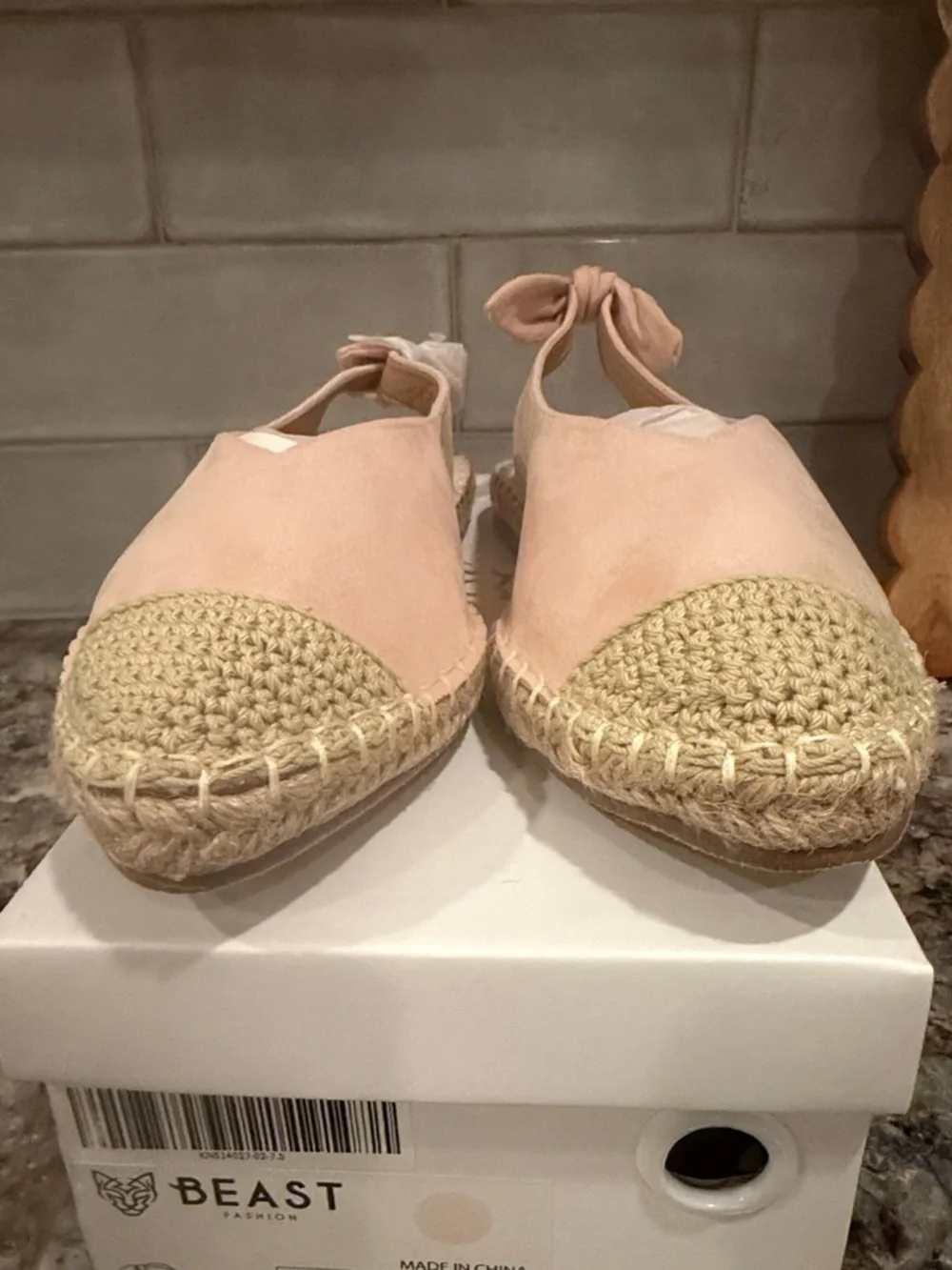 Beast‎ Espadrille Slingback flats